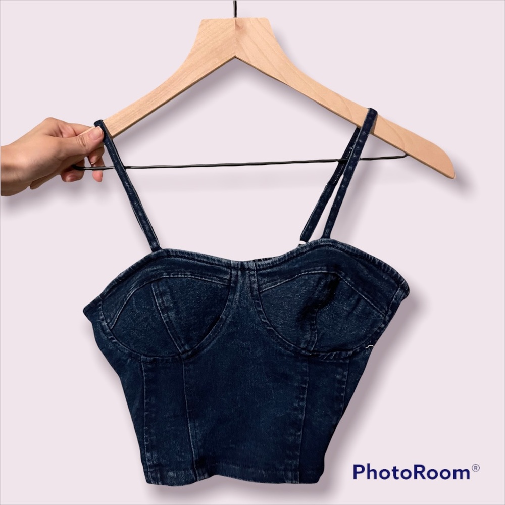 Denim Croptop